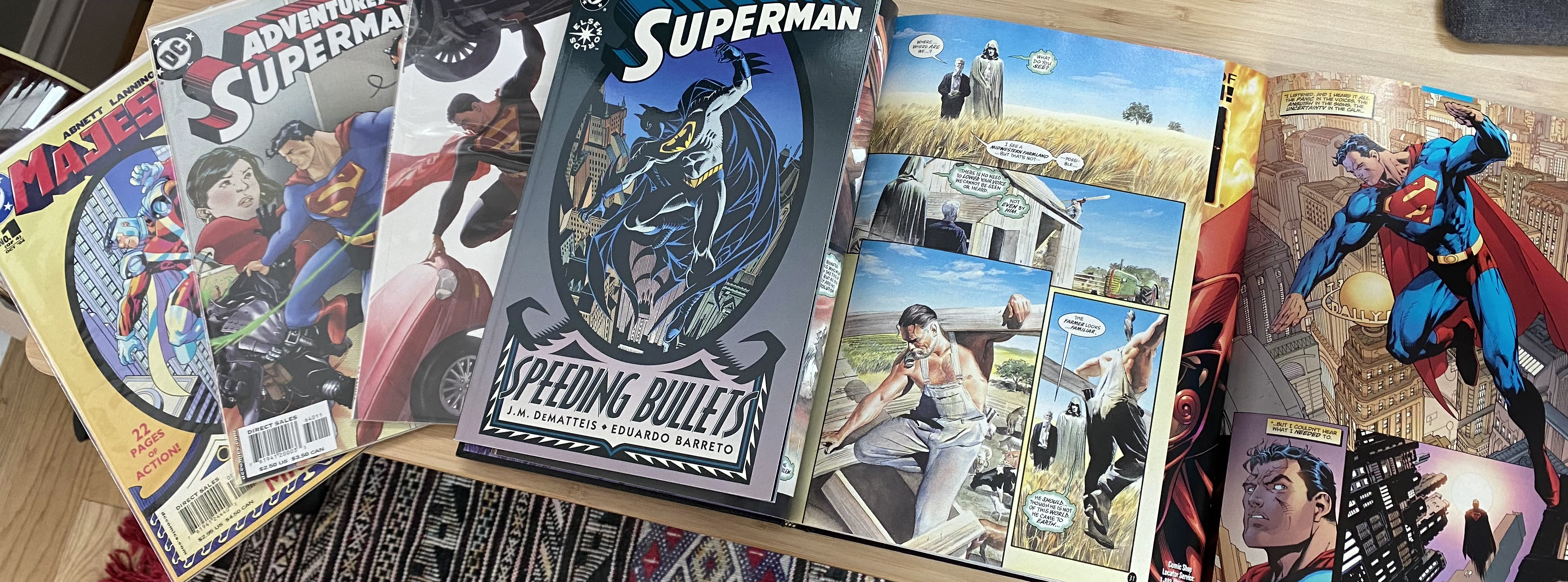 Ed McGuinness, Karl Kerschl, Alex Ross, Jim Lee, Eduardo Barreto